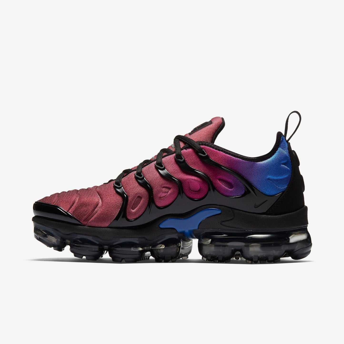 Air VaporMax Plus Black Team Red Hyper Violet